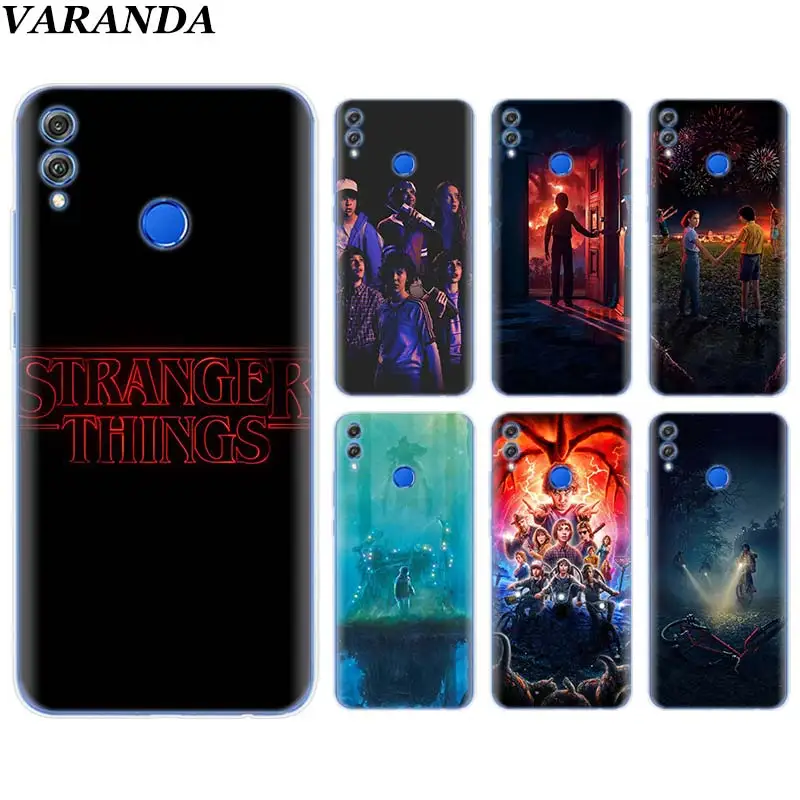 

Stranger Things poster Soft Case for Huawei Honor 8X 8C 8S 8A 9 10 Lite 20i View 20 Y6 Y7 Y9 2019 Case Coque