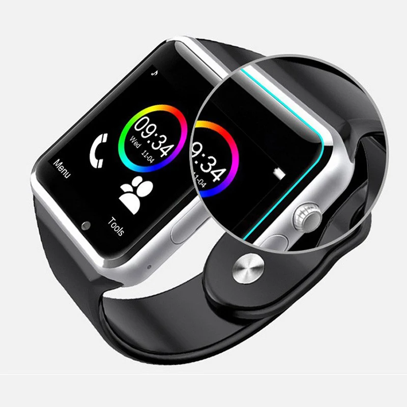 

Bluetooth Smart Watch Sport Pedometer With SIM Camera Smartwatch For Android Smartphone