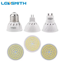 E27 MR16 GU10 4 Вт 6 Вт 8 Вт лампада светодиодный лампы 220 В Bombillas светодиодный лампы 36 54 72 светодиодный 2835SMD Lampara пятно света