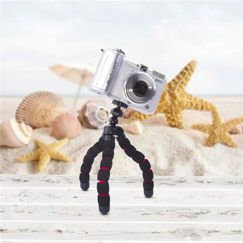  fosoto Mini Octopus Flexible Tripod Digital Camera Mobile Phone Portable Stand Gorillapod Type Mono