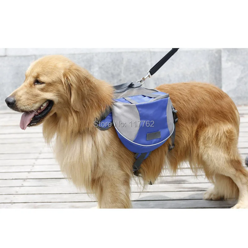 

New Oxford Clothing Dogs Backpacks for Hiking or Camping Free Shipping Dogs bag