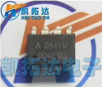 

Free shipping 50PCS/LOT A2611 HCPL2611 HCPL-2611 HP2611 SOP8 Optical isolator