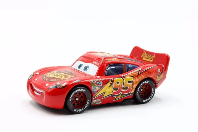 mc rainha dos desenhos animados pixar carros diecast no 95 rust