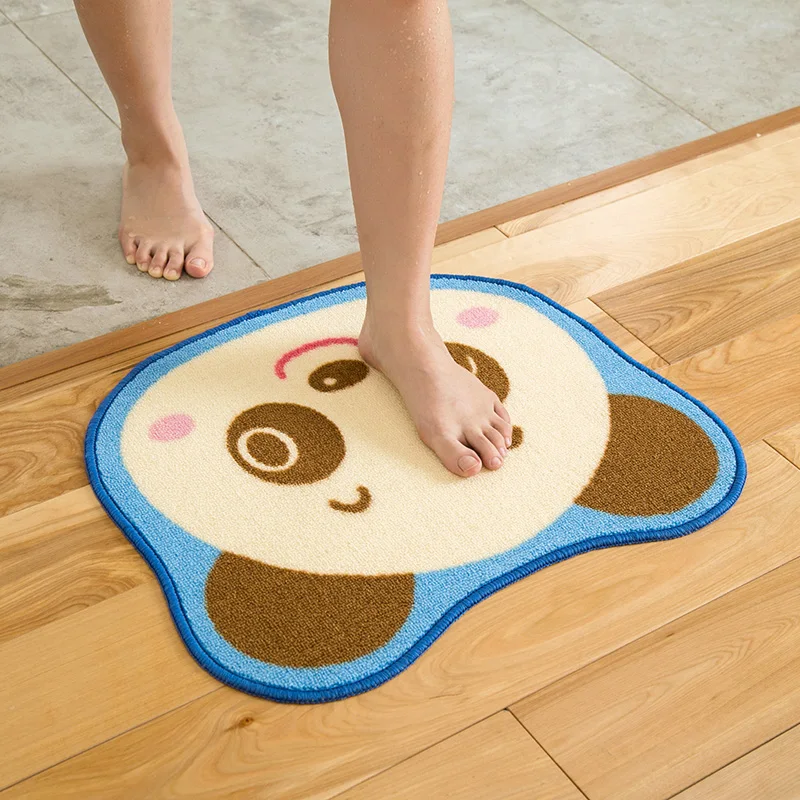 

New Cartoon Doormat Floor Mat Anti-slip Water Absorption Carpet Kitchen Mat Door Mat Cat Kitchen Carpet Toilet Rug Porch Doormat