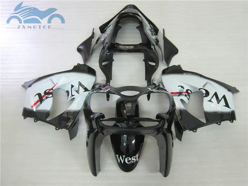 Customized fairing kits for KAWASAKI Ninja 2000 2001 ZX9R ABS plastic aftermarket fairings kit ZX 9R 00 01 black WEST bodyworks |