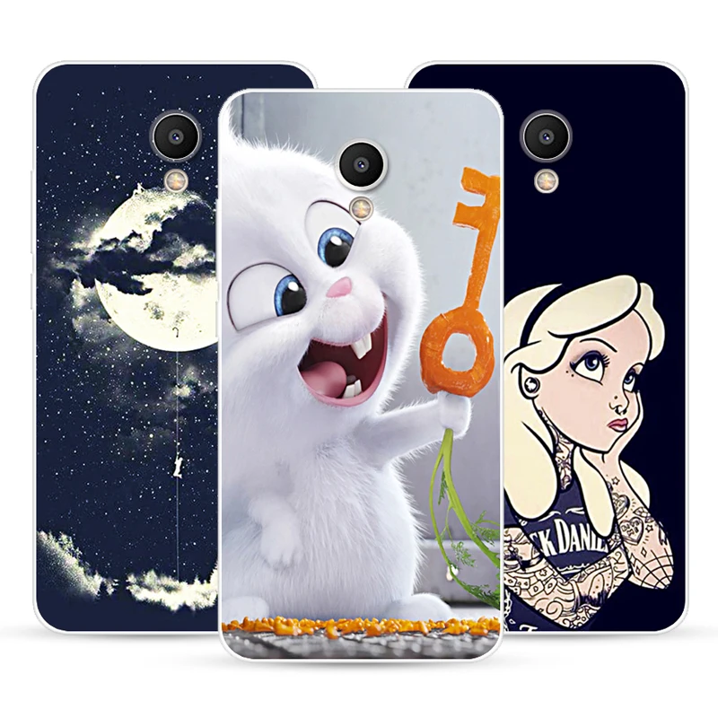Case For MeizuM5s M6 M6s Transparent Printing Drawing Silicone Phone Cover |