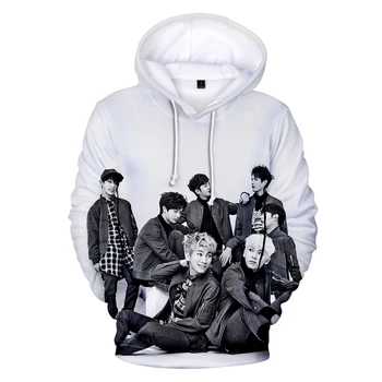 

2019 Sweatshirt Women 3d Hoodies BTOB Koop Printing Harajuku Fashion Hooded Sweatshirt Korean Style Kawaii Plus Size Women/Men