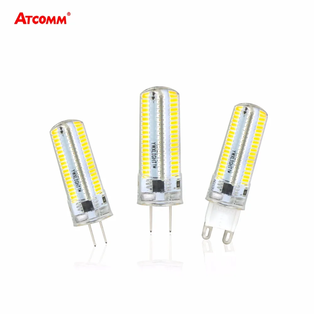 

G4 G8 G9 LED Chandelier Lamp 64 152 LEDs SMD 3014 Dimmable LED Light Emitting Diode Corn Bulb Spotlight 110V 220V 5pcs/Lot