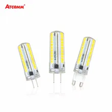 Lustre LED G4 G8 G9, lot de 5, lampes 64 152, SMD 3014, variable, Diode électroluminescente, ampoule en forme de maïs, projecteur 110V 220V