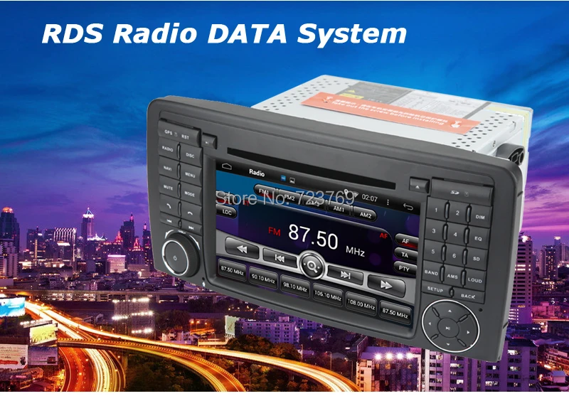 Top 16 GB Flash, 4 Core, 1024X600 Android 5.1 Car DVD Player for Mercedes-Benz R Class W251 with GPS Navigation System Bluetooth 9