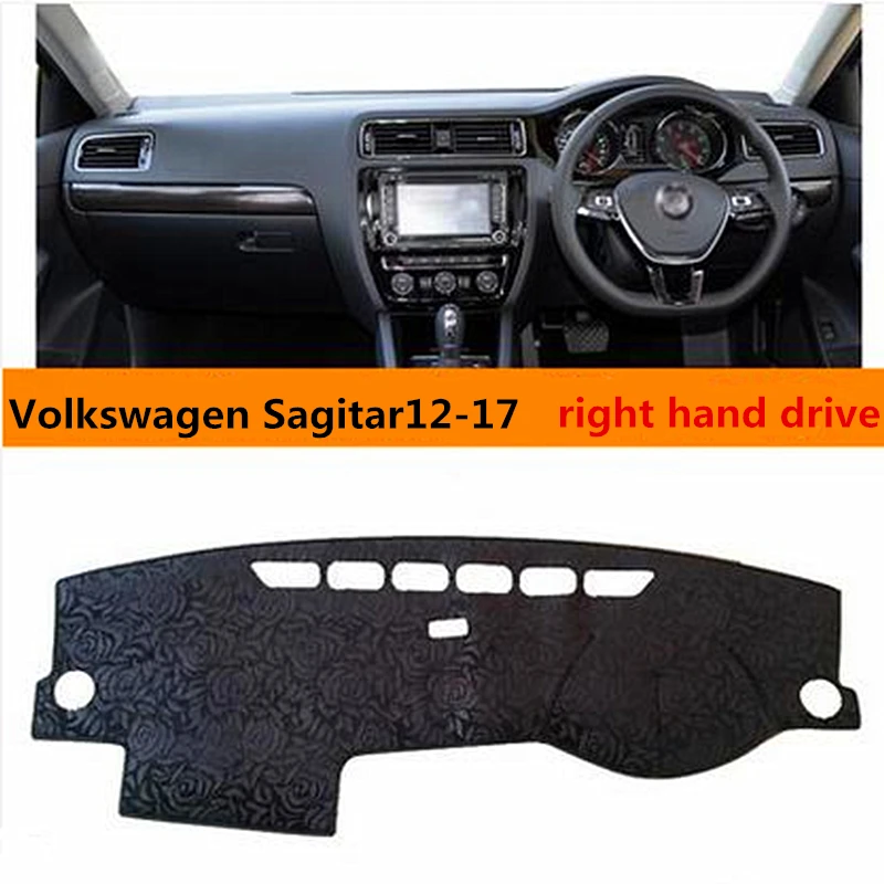 2017New arrival right hand drive pretty style car dashboard pad for