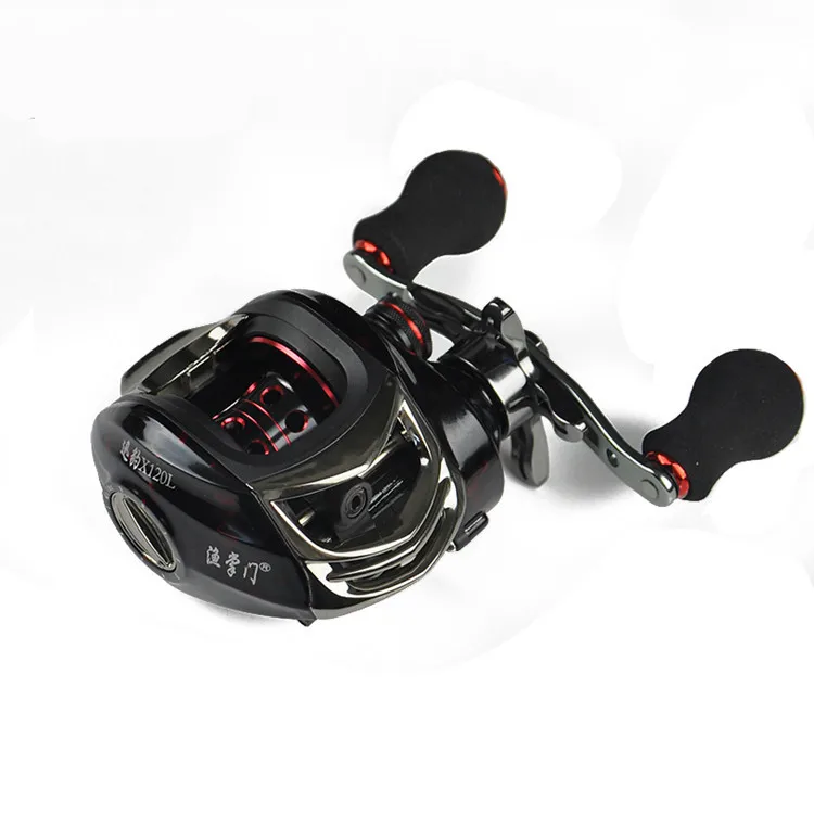 

Battlesea 8.1:1 Ratio Dual Brake System Baitcasting Reel 8kg Drag Power 13+1 BB Lure Fishing Reel for Saltwater Fishing Wheel