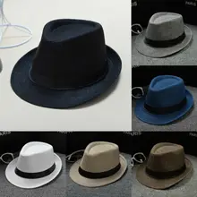 Новая мода для мужчин Fedoras Женская мода джаз шляпа лето весна шапки Уличная Повседневная шляпа