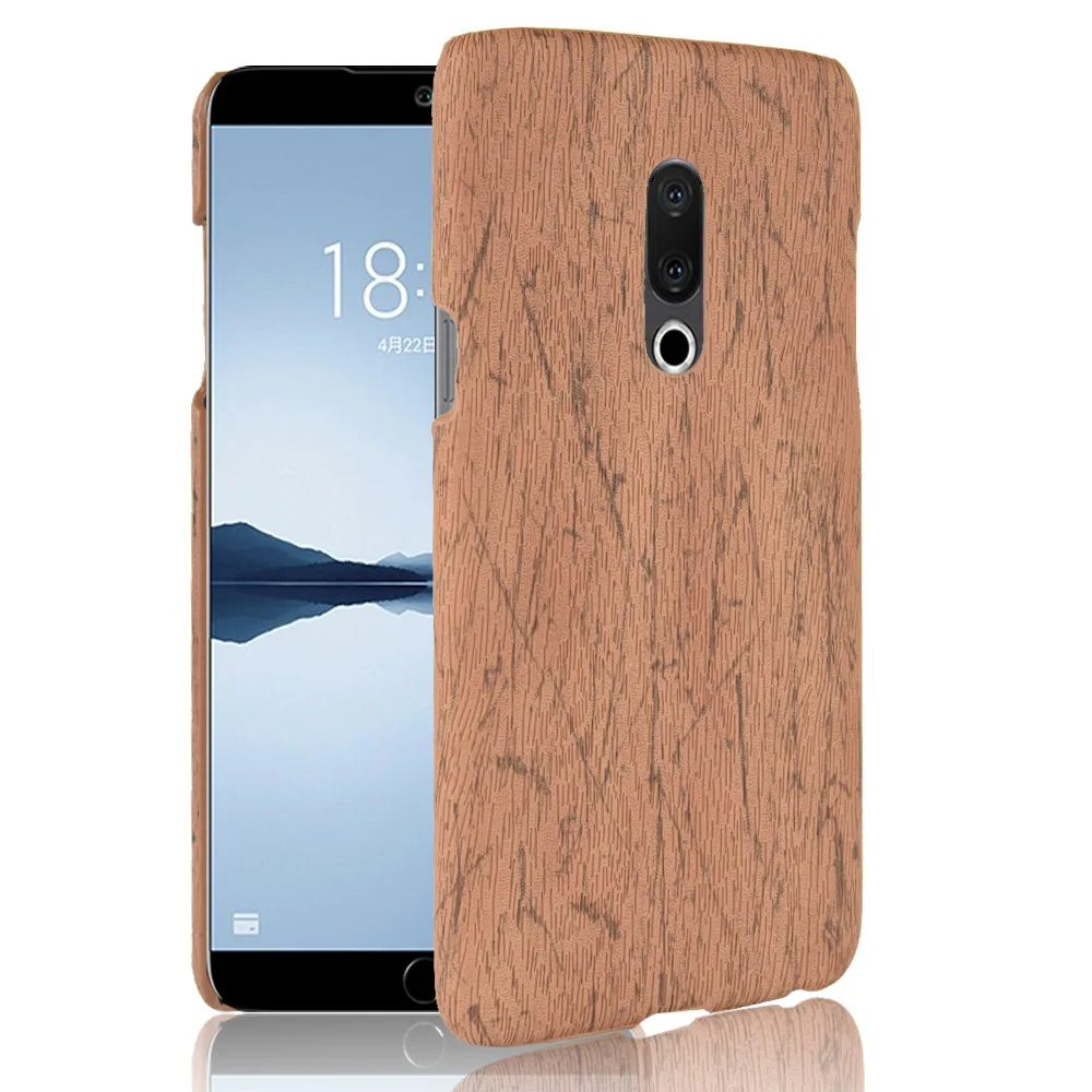 

New Arrival Wooden Grain Case For MEIZU 15 Mobile Phone Back Cover Capa PU Leather Cases For MEIZU15 Coque Fundas