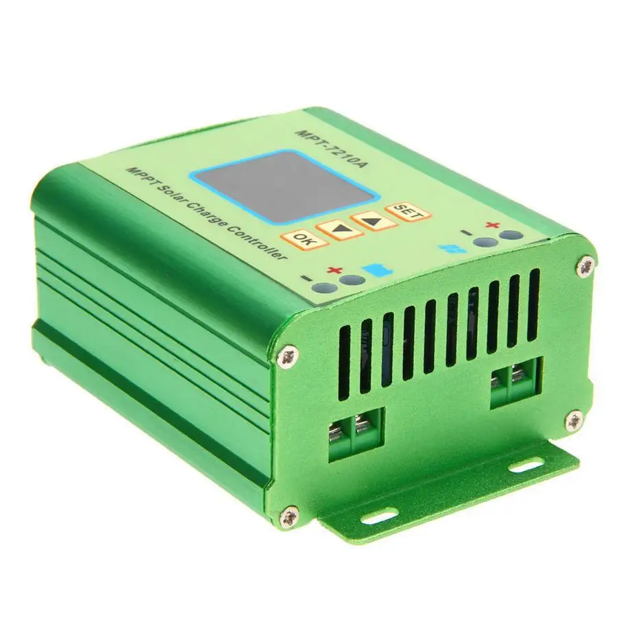 MPPT Solar Regulator Charge Controller 24/36/48/60/72V 10A 60V DC DC Boost LCDin Solar