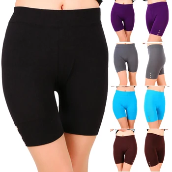 

Fashion Women Leggings High Waist Stretchy Solid Leggings Women Fitness Summer New One Size Legging Black Color Wholesale
