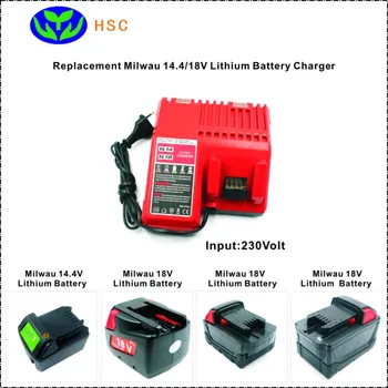 

Mil-CH02.2 Replacement Lithium-ion Battery Charger Charging for Milwau 14.4V/18V 48-11-1850 48-11-1840 48-11-1815 (Input:220V)