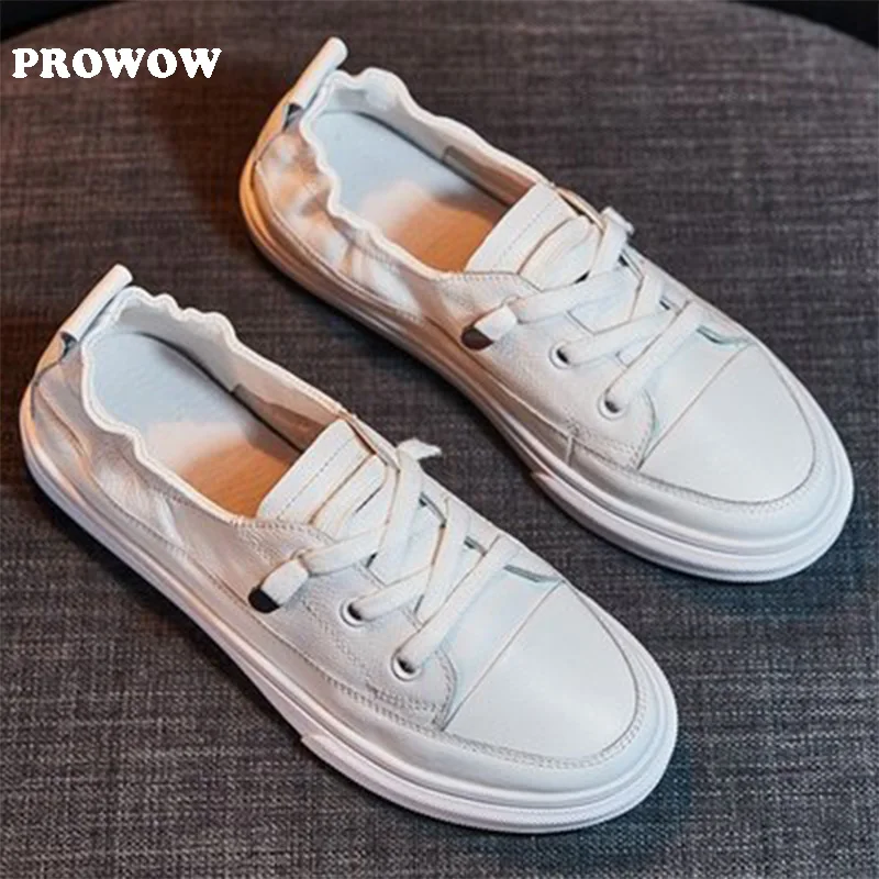 

Women casual shoes sports shoes women's leather cowhide new fashion sports shoes women Shallow mouth flat bottom