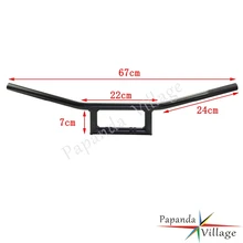 Алюминиевый 22 мм штурмовой оконный бокс, стильный руль для мотокросса, Байк 7/", ручка для Honda Yamaha Suzuki Streetfighter