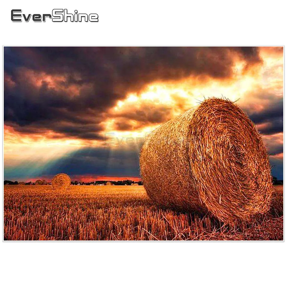 

EverShine Diamond Painting Cross Stitch Landscape Diamond Mosaic Picture Rhinestone Diamond Embroidery Pattern Handmade Decor