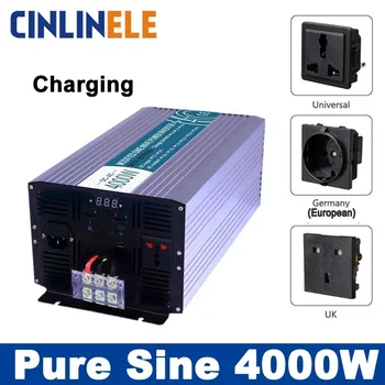 

Smart Inverters Charger 4000W Pure Sine Wave Inverters CLP4000A DC 12V 24V to AC 110V 220V 4000W Surge Power 8000W