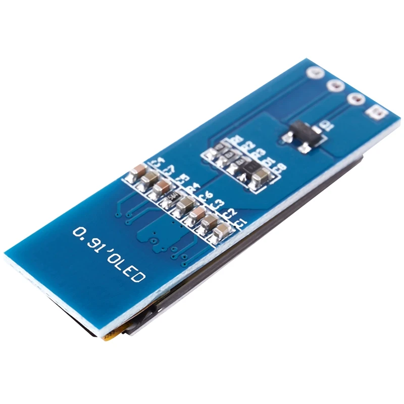 IIC IEC 0,9" 128x32 синий OLED дисплей модуль DC 3,3 V~ 5V для PIC Arduino