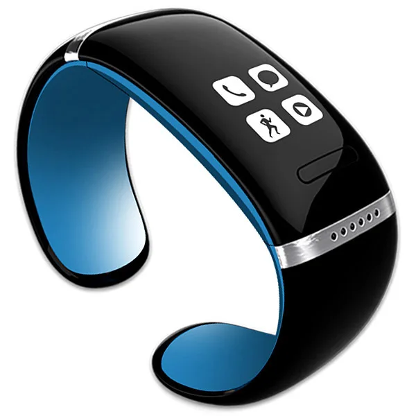 2016 Smart Wristband L12S OLED Bluetooth Bracelet Wrist Watch Design for IOS iPhone Samsung Android Phones