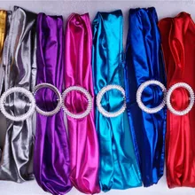 Металлический Серебряный Золотой стрейч свадебный стул полоса для банкета стул/спандекс стул из лайкры Sash Пояс/спандекс стул бант