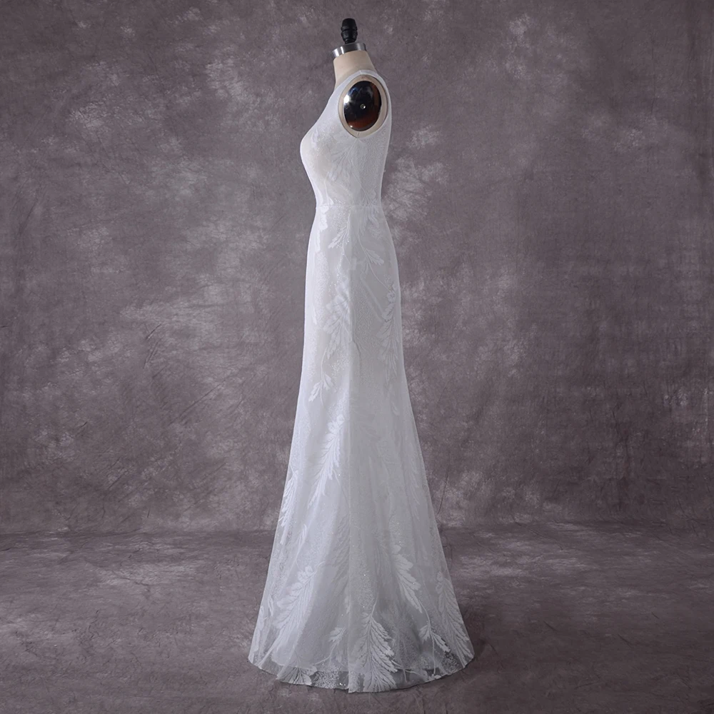 Vestido De Noiva Lace Simple Wedding Dress Mermaid New Arrival Vestido De Noiva Lace Simple Wedding Dress Mermaid New Arrival Bridal Gown 2018 Fast Shipping In Dresses From Weddings Events On