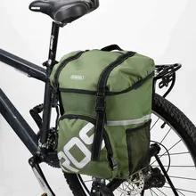 Roswheel MTB Folding Bike Bicycle Basket 15L Rear Rack Pannier MTB Pouch Bycicle Bicycle Saddle Bag