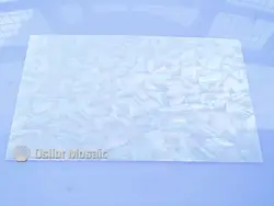 Природные китайский оболочки пресноводных ламинат белого цвета оболочки бумаги для музыкальный инструмент и декор мебели 140x240 мм