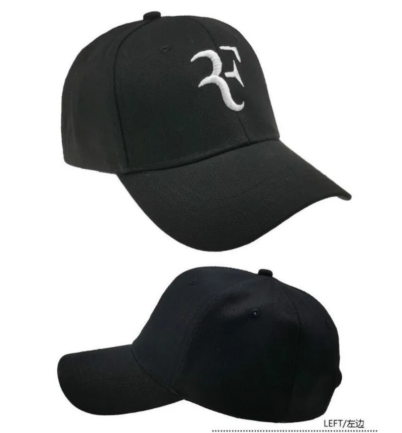 Теннисная звезда Роджер Федерер бейсболка для мужчин Регулируемый хлопок вышивка F Snapback хип-хоп кепка спорт на открытом воздухе Trucker Bone