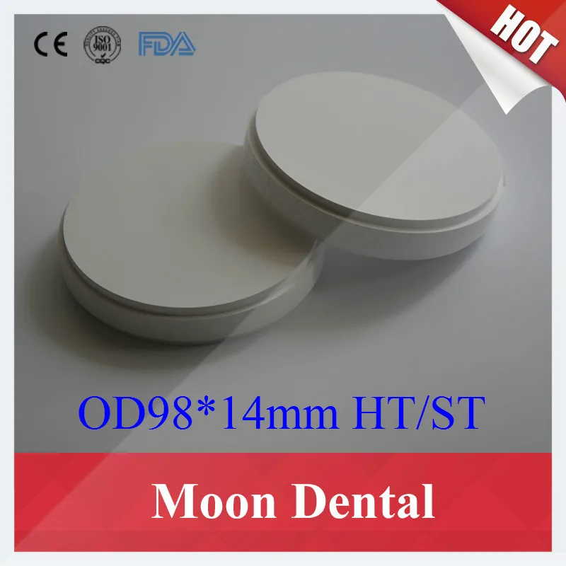 

4 PCS of OD98*14mm High Translucent Super Translucent CAD/CAM Dental Zirconia Disk Blocks for Dental Restoration Dental Material