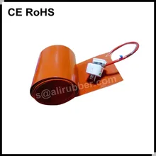 Силиконовая резина подогреватель масла Барабаны нагреватель 55 gallon(200 туалетов) 125*1740 мм 220 В 1500 Вт