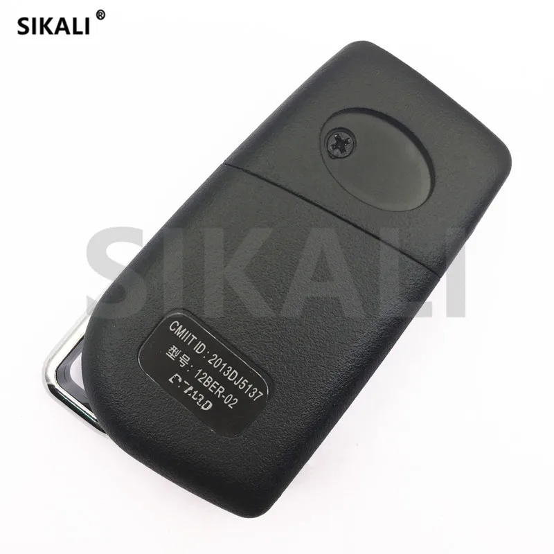 SIKALI дистанционный ключ 315MHz 8A чип для Toyota Camry Corolla RAV4 рейз для модели 12BER-01 или 12BER-02 контроллер блокировки двери радио