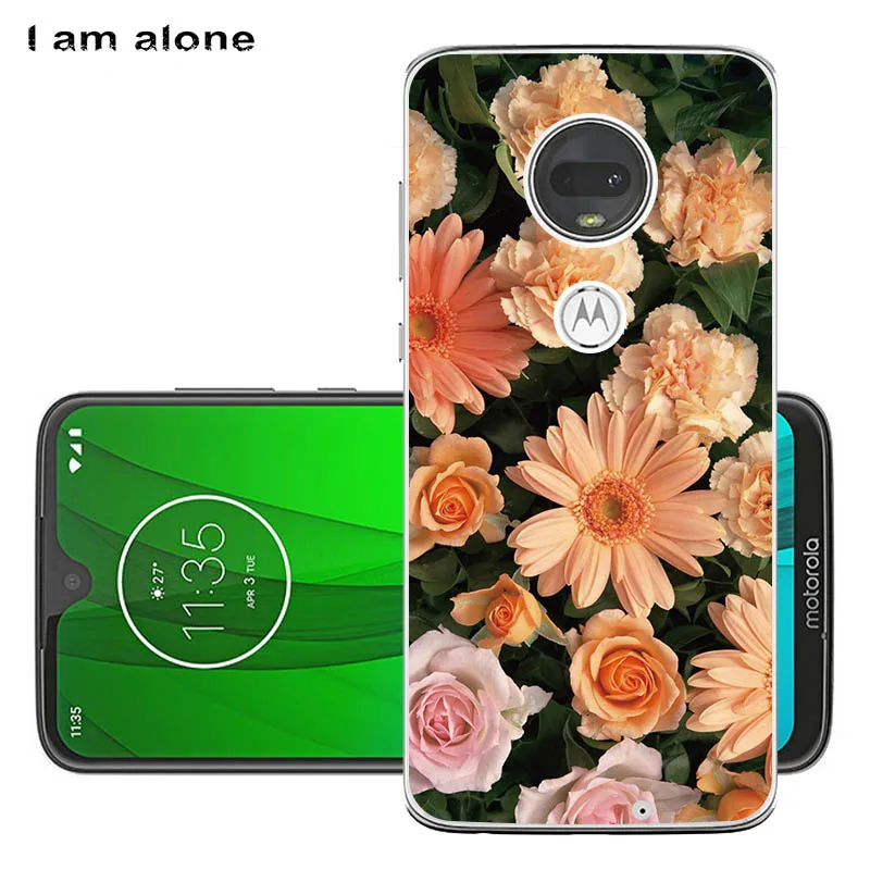 Чехлы для телефонов I am alone для Motorola Moto G7 G7 Play G7 power Solf из ТПУ, модные милые Чехлы для Moto G7 - Цвет: Solf TPU HH25