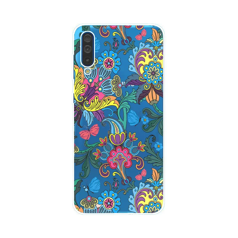 Soft Case For Samsung A50 Case Cover Cartoon Silicone Back Protector Cover Phone Case Fundas Coque For Samsung A50 A505 A505F