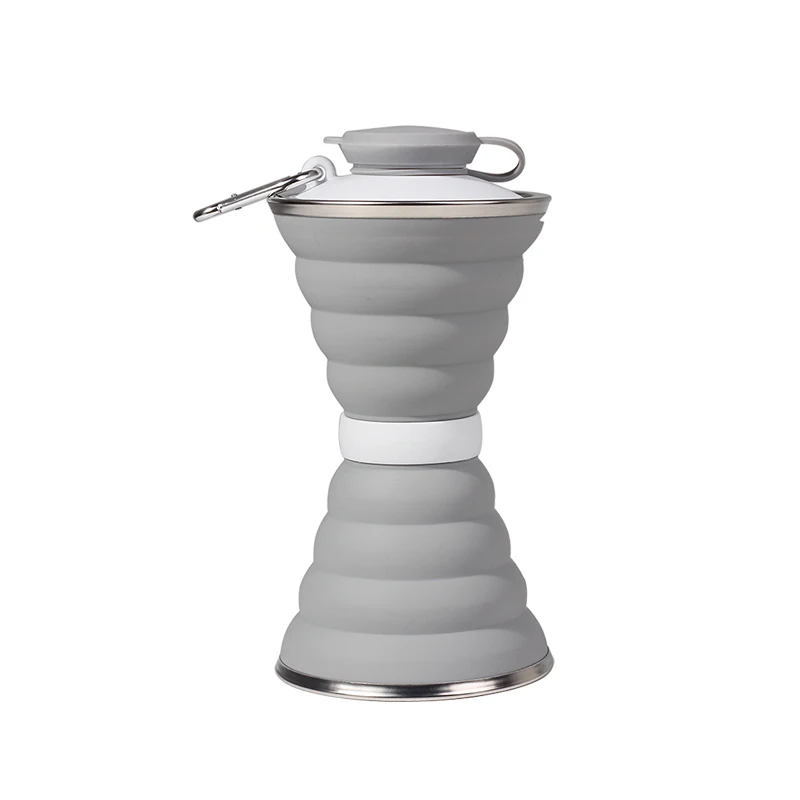 Бутылки для воды 500 мл креативные силиконовые раскладные бутылки ...