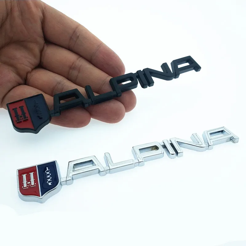 3D эмблема cdiy наклейка на автомобиль сменный значок металлическая для BMW Alpina M M3 M5 M6