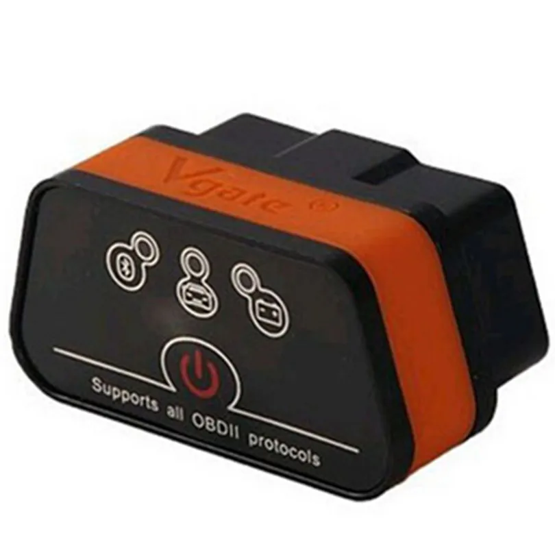 Vgate iCar 2 ELM327 Wifi/Bluetooth V2.1 OBD OBD2 диагностический инструмент для IOS/Android Icar2 Bluetooth OBDII Автомобильный сканер для считывания кода - Цвет: BT