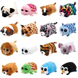 TY Beanie Boo teeny tys плюшевая-ледяная печать 9 см Ty Beanie Boos большие глаза плюшевая игрушка кукла фиолетовая панда детский подарок