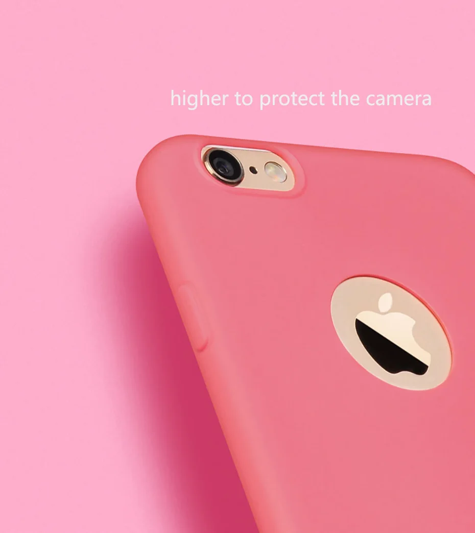 MOUSEMI Soft Case For iPhone 6 8 Plus X Case Protection Silicone Cute Pink Protective Back Phone Cases 5S For iPhone 6s 7 Case (9)