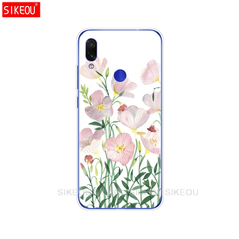 33780 Чехлы для Xiaomi Redmi Note 7, силиконовый мягкий чехол из ТПУ с рисунком для Xiaomi Redmi Note 7, чехол 6,3 дюйма, Fundas Coque Redmi Note7, чехол - Цвет: 33780