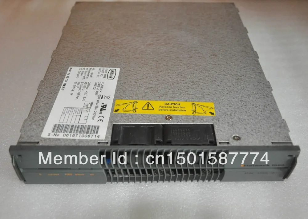 Eltek Flatpack 1500W 48V/31A 241114.100 Rectifier Module Power Supply