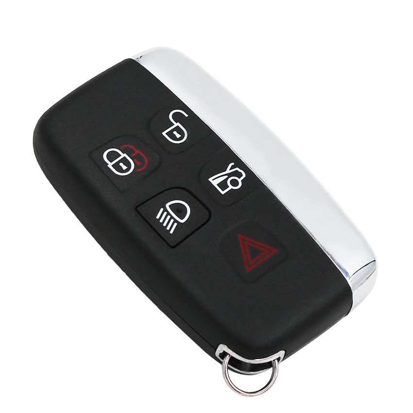 Чехол для смарт ключей Jaguar XJ 2010 2011 2012 2013 XJL XF с 5 кнопками дистанционного