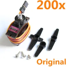 200 шт. TowerPro 13 г Цифровой микро серво Двигатель mg90d металла Шестерни 2.1 кг-2.5 кг Крутящий момент обнов MG90S для JR RC Heli самолет