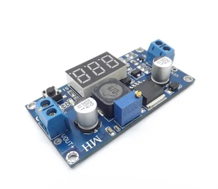 LM2596 LM2596S светодиодный вольтметр ADJ DC понижающий Регулируемый Модуль питания с