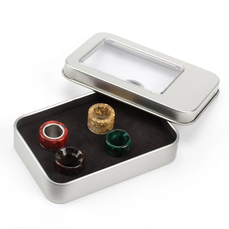 

Coil Father 4 in 1 All in One Drip Tips Kit 810 Atomizer For TFV8 TFV12 Goon 528 Resin / Battle / Dollar / Drip Tip E Cig Tank