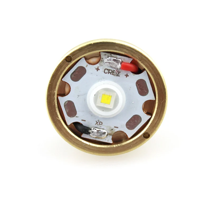 CREE XP-L HI V3 1600lm 10x7135 светодиодный латунный СВЕТОДИОДНЫЙ фонарь для C8