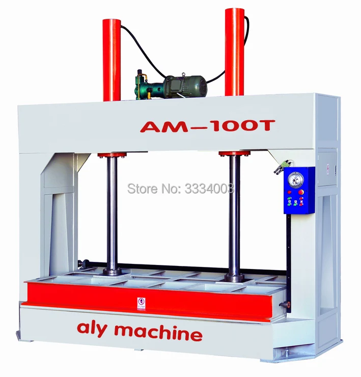 AM-100T фанера холодной пресс машина, деревообрабатывающий станок, дверь машина для изготовления столярных изделий